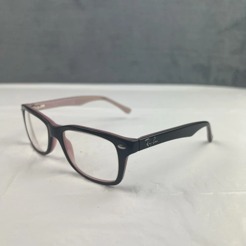 Ray-Ban Kids Eyeglasses RB1531 3580 Black Pink Rectangular 46-16-130 FRAME ONLY
